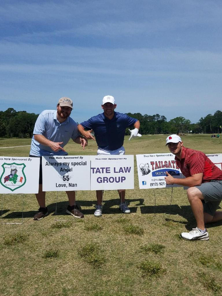 Tate Law Group Sponsors Dustin Dauphinee Scholarship Golf Tournament